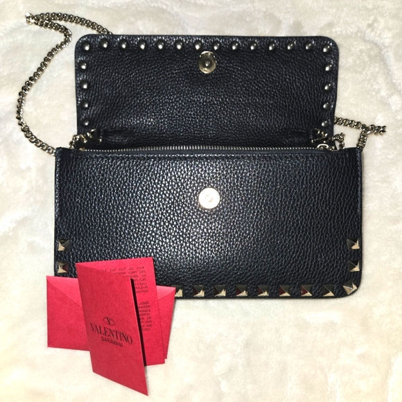 Valentino Rockstud Leather Shoulder Bag - Picture 3 of 9